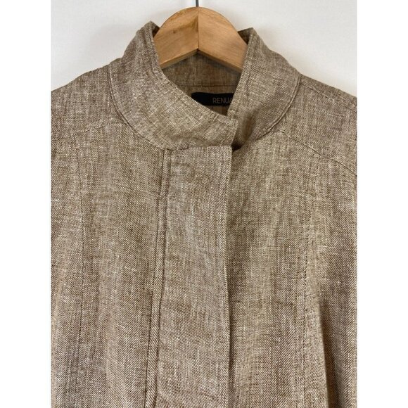Renuar Women's Light Brown Jacket Size 8 - Picture 9 of 12